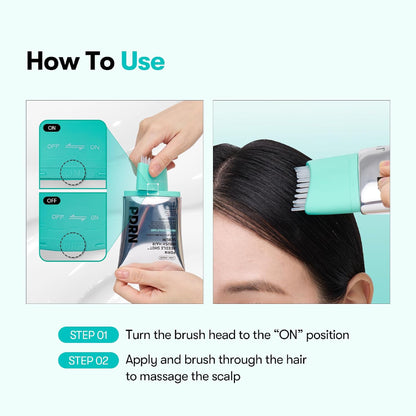 PDRN Reedle Shot Brush Hair Serum