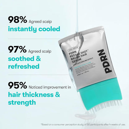 PDRN Reedle Shot Brush Hair Serum